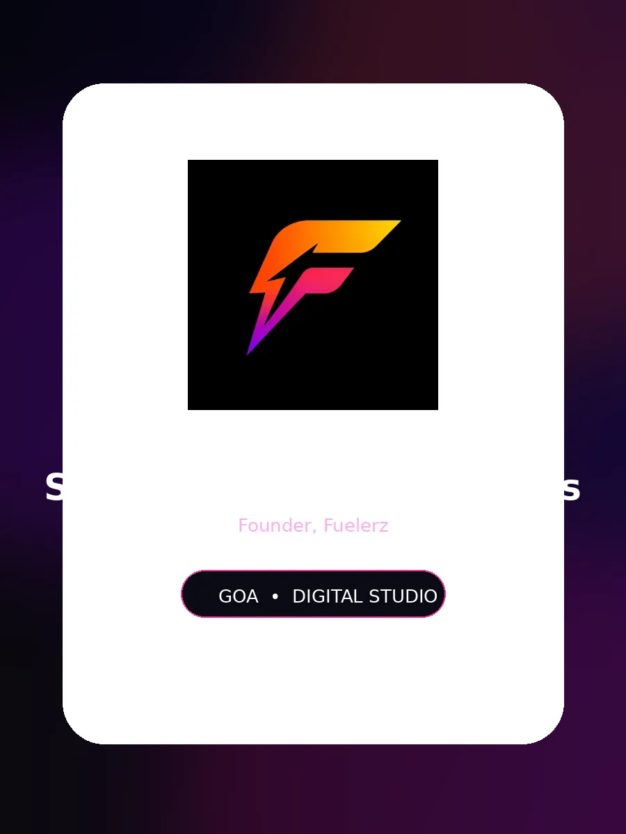 Sergio Caetano Fernandes, founder of Fuelerz
